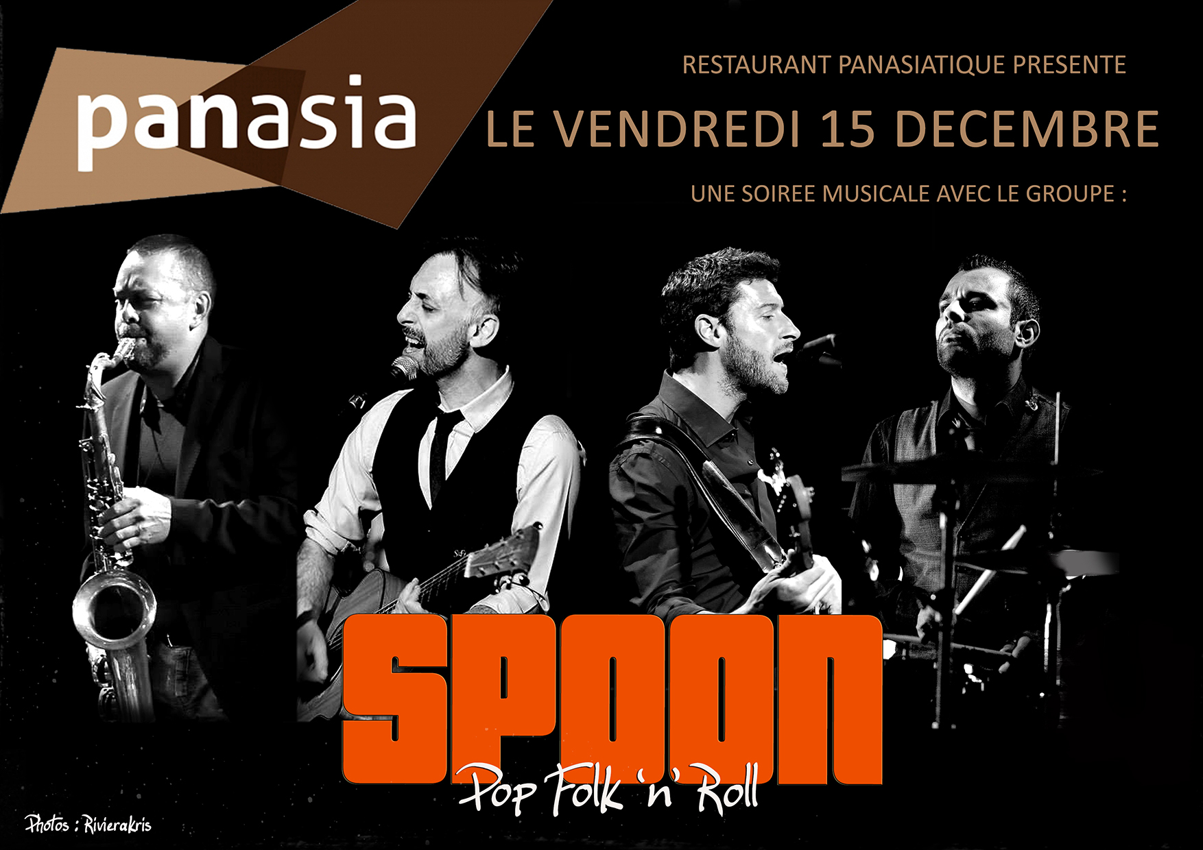 Spoon band come back 02/12/2017 panasia cap 3000 Panasia